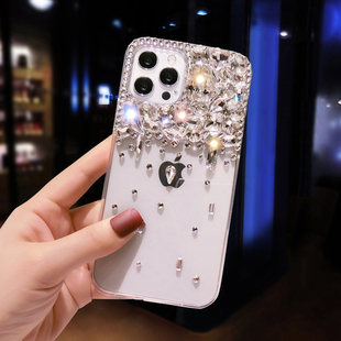 璀璨闪星OPPOReno12镶钻手机壳奢华新款reno10pro+带钻石闪11高档水晶9se时尚Findx7防摔X6保护套A98创意5女4