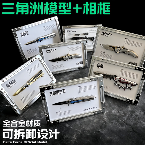 三角洲行动周边模型相框摆件礼物