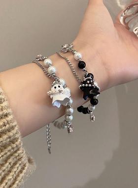 超闪锆石小蛮腰钛钢手镯