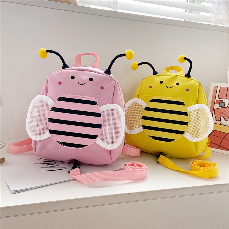 儿童演出服道具包包小蜜蜂卡通背包男女童迷你创意双肩包超萌可爱