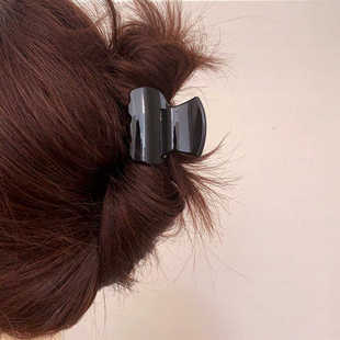 抓力强发夹女简约百搭后脑勺盘发抓夹中号气质鲨鱼夹子发卡发饰新