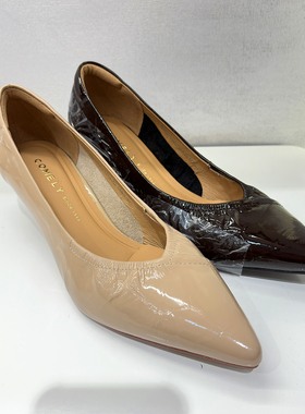 COMELY康莉女鞋2026春季新款商场直发细高跟浅口尖头单鞋KYQ61035