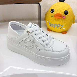 COMELY康莉厚底小白鞋2026春季新款商场直发轻质舒适单鞋KKF61133