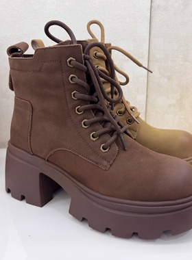 COMELY康莉 2024年冬季 马丁靴厚底圆头款 专柜 单里靴 KKF48925