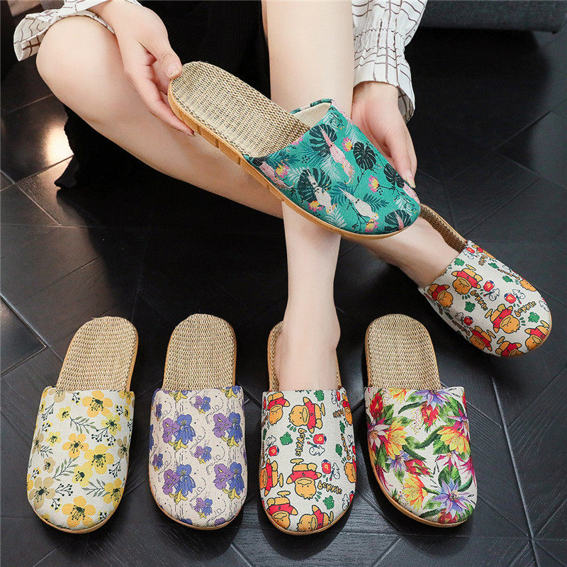 四季瑜伽高档亚麻拖鞋夏季透气吸汗EVA软底木地板静音男女居家鞋,居家布艺,居家亚麻拖鞋,淘宝优惠券,粉丝福利购,淘宝优惠卷