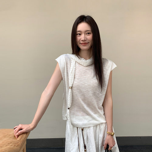 HYMOXI韩版飞袖针织T恤夏季