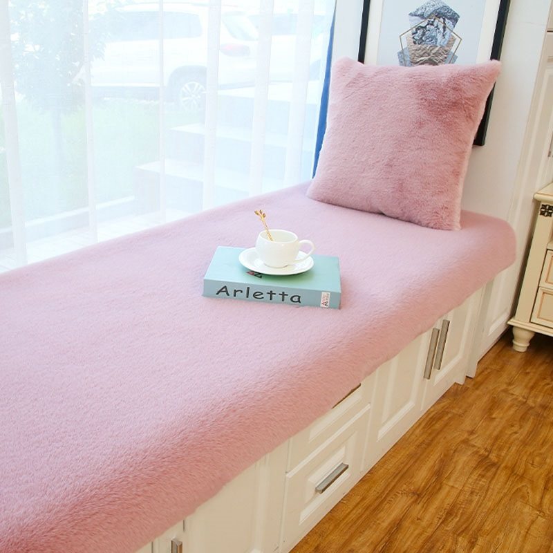 雪景造景白色毛垫藤席垫垫客厅毛绒客厅隔潮衣帽柜毛垫免洗美式,居家布艺,飘窗垫,淘宝优惠券,粉丝福利购,淘宝优惠卷