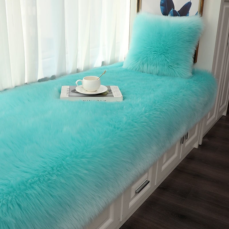 长毛飘窗垫阳台垫加厚毛绒防滑卧室阳台地垫榻榻米地垫支持定制,居家布艺,飘窗垫,淘宝优惠券,粉丝福利购,淘宝优惠卷