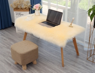 不规则中古户外简约澳洲日式尺寸生活满铺地毯流水台毯网红毛编织