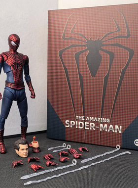 C厂hsfT托比马尔蜘蛛侠 友好邻居可动手米安奇办模型玩具人偶生奎