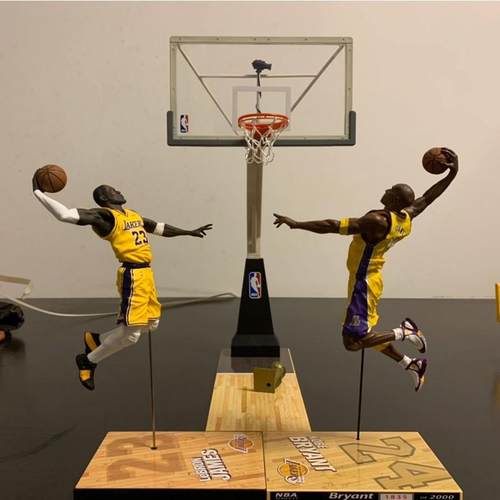 麦克法兰NBA 篮球架 球框 球架 投篮框 科比詹姆斯 桌面手办模型