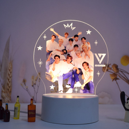 Seventeen3D小夜灯闺蜜生日礼物