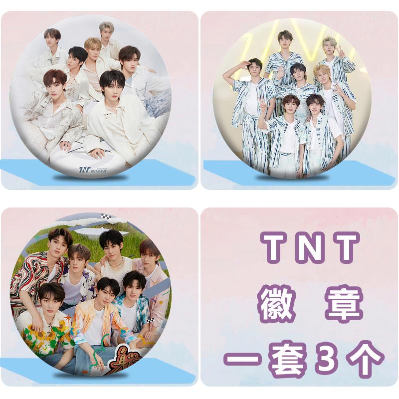 TNT徽章时代少年团周边马口铁吧唧胸章应援物diy胸针刘耀文宋亚轩
