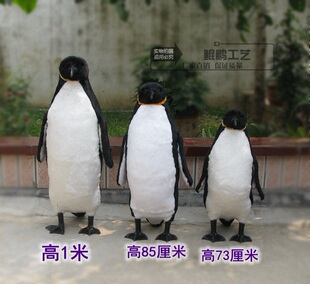 仿真大企鹅 展厅室内装饰教学模型 雪山冷宫北极场景布置影视道具