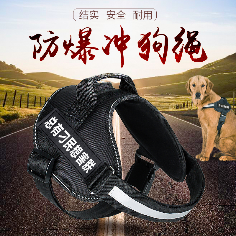 限时秒杀胸背带小型犬背心式用品狗链子
