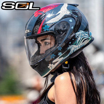 SOL摩托车头盔浮世绘SF-2M全盔