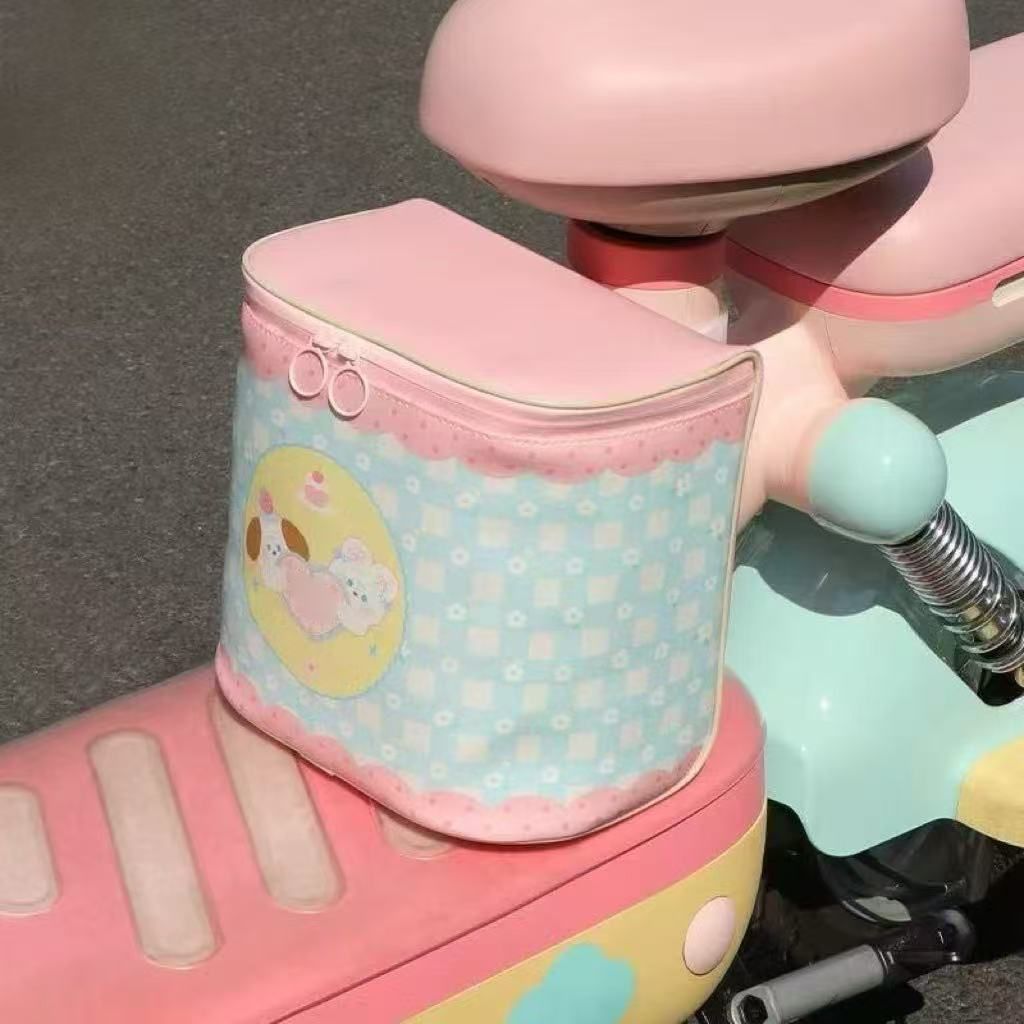 电动车前置通用挂包防泼水