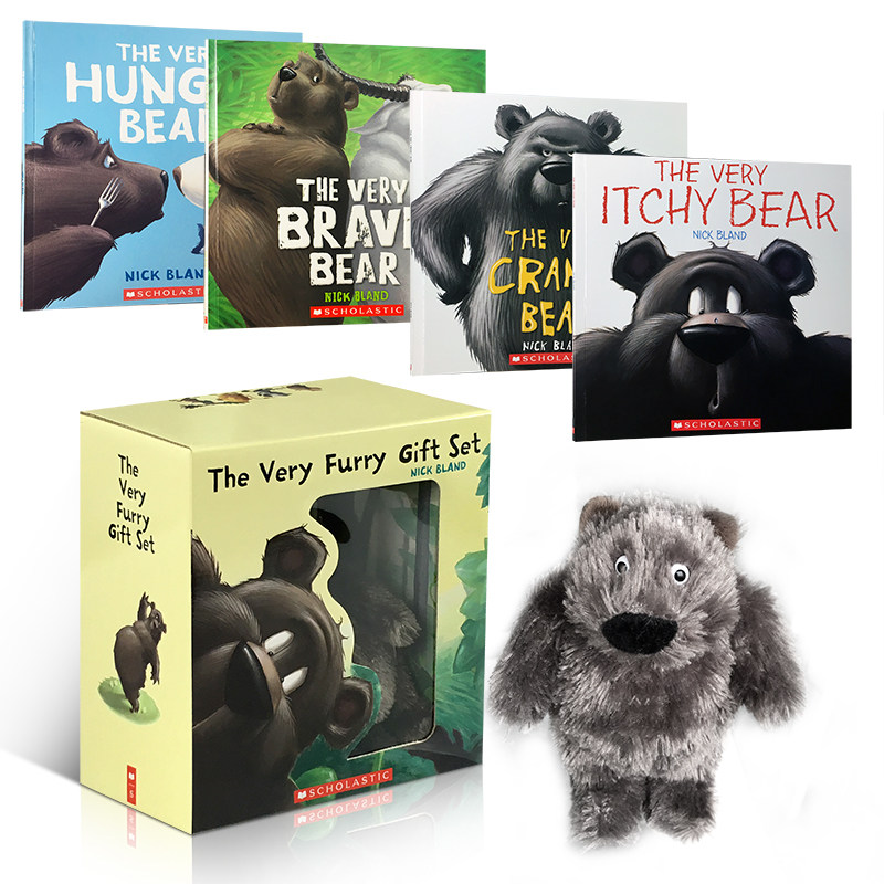 张湘君推荐 the very hungry cranky brave itchy bear furry gift