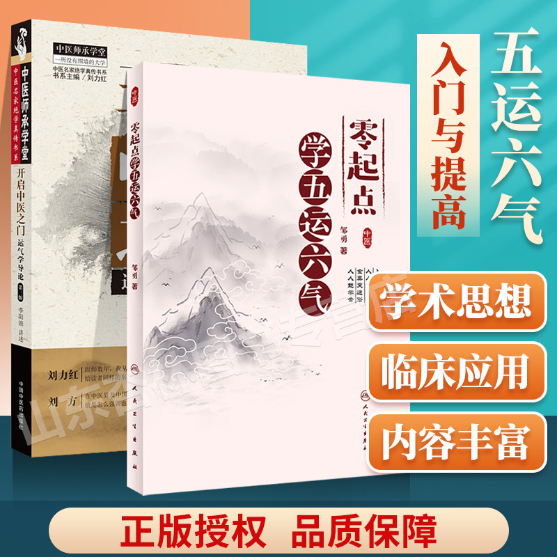 开启中医之门运气学导论+零起点学五运六气五运六气的概念和意义五运六气与养生和发病预防五运六气与中华文明中医理论基础书籍图片