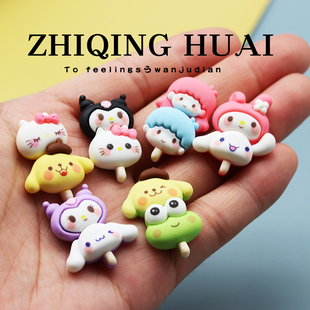 独立盲袋微缩迷你小公仔串串一套青蛙兔Q版 卡通动漫模型摆件玩具