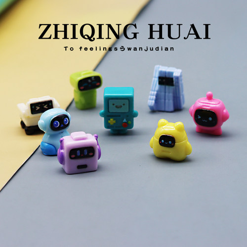 独立盲袋迷你微缩AI未来机器人