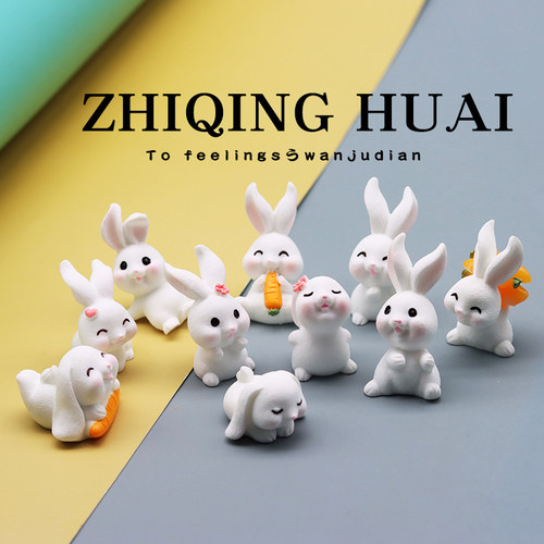 独立盲袋迷你小白兔一套兔子萝卜