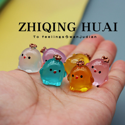 独立盲袋微缩迷你皇冠小鸡可爱Q