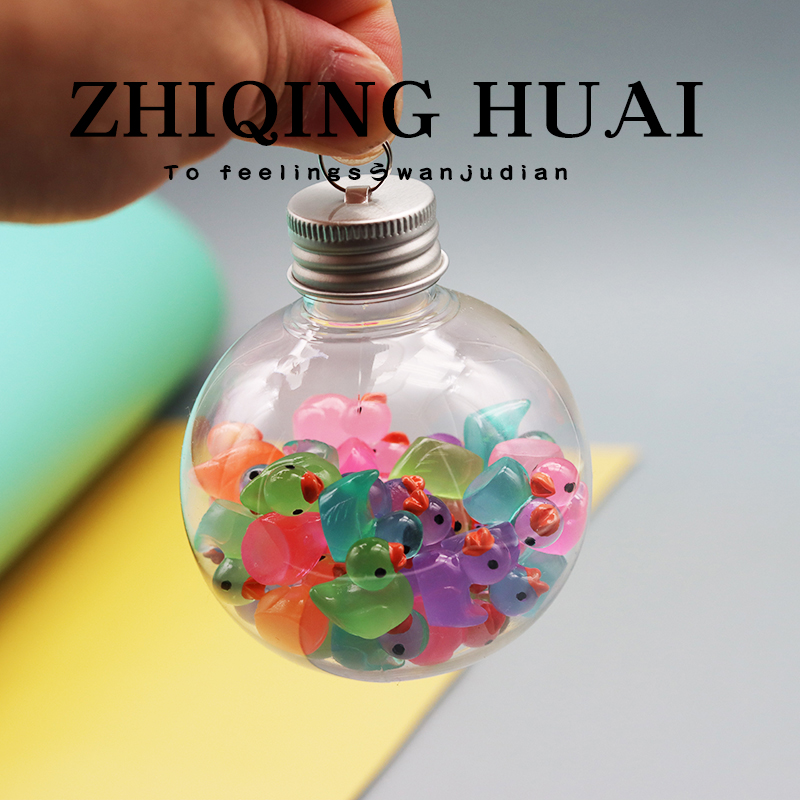 微缩迷你小灯泡小鸭子动物夜光版