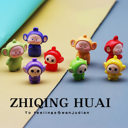 独立盲袋微缩迷你天线宝宝公仔