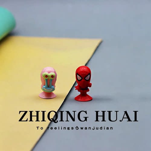 独立盲袋迷你微缩吸盘玩具蜘蛛侠