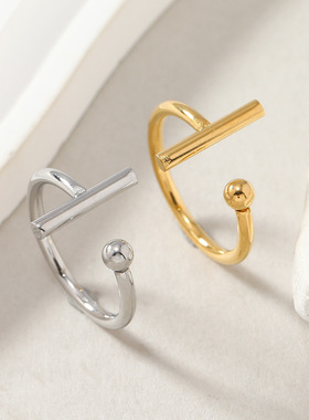 T字几何钢丝焊钢球开口钛钢