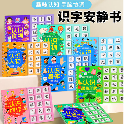 识字书幼儿认字启蒙早教