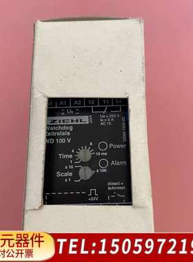 ZIEHL WD 100 V Z224317时间继电器WD1