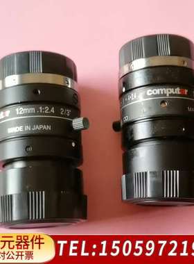 原产COMPUTAR/康标达12mm镜头，规格为M122