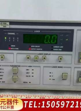 ILX LIGHTWAVE LDC-3900，能通电，其他