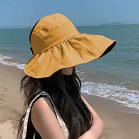 Baixiang Lemon Yellow-Vinyly Empect Hat