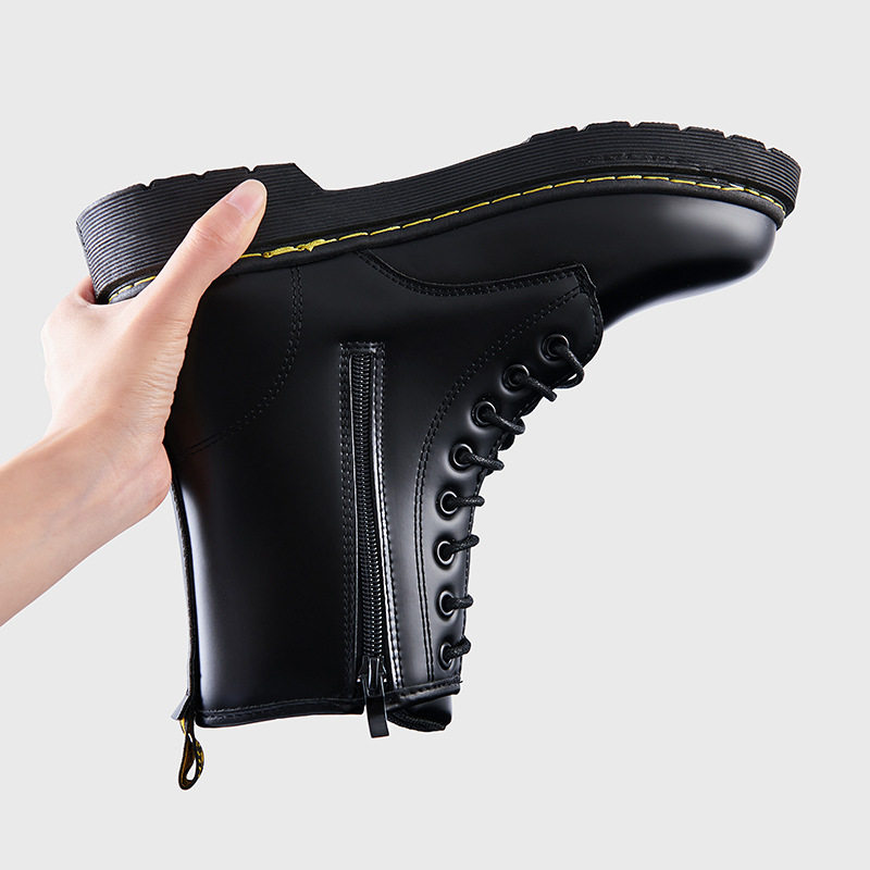 MARTIN BOOTS MENS HIGH TOP MENS SHOES SUMMER MENS BLACK YOUTH WATERPROOF BIKER BOOTS BRITISH CARGO BOOTS