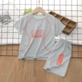 Short-Sleeved Gray (Quick-Drying Suit)