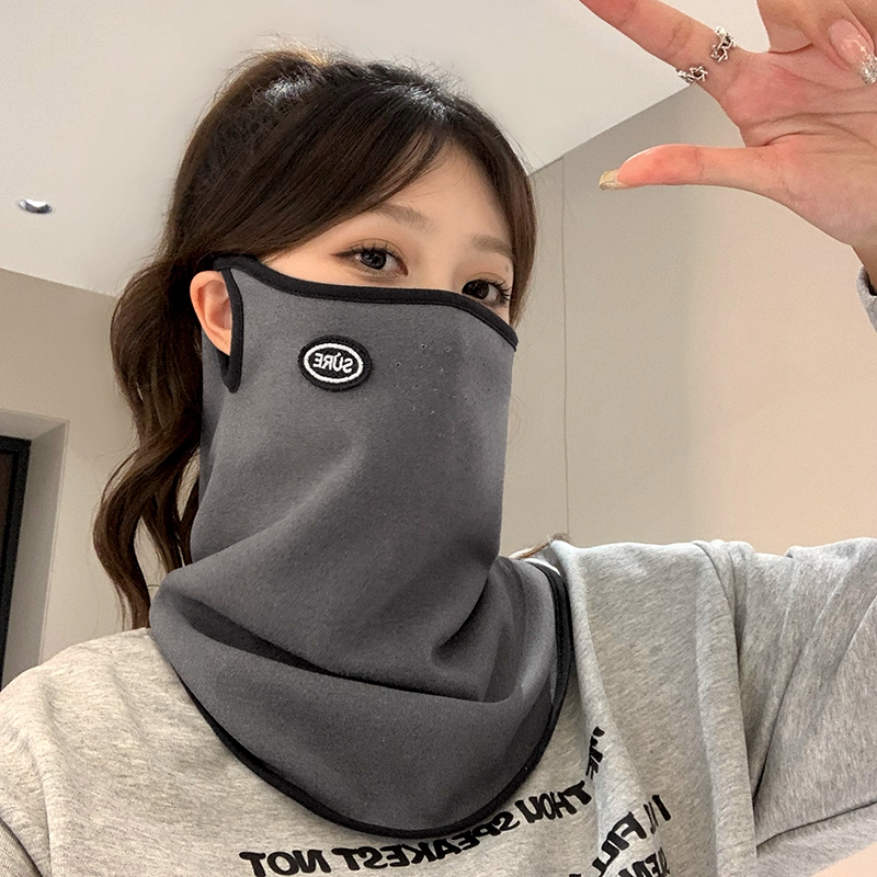 冬季骑行防风面罩男护全脸新款保暖口罩挂耳脖套护颈围脖女小围巾