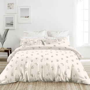 Natural Home/自然怡家【儿童卡通款透气套件】四件套全棉纯棉