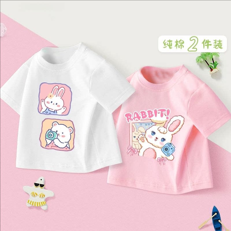 2026新款女童纯棉短袖T恤上衣