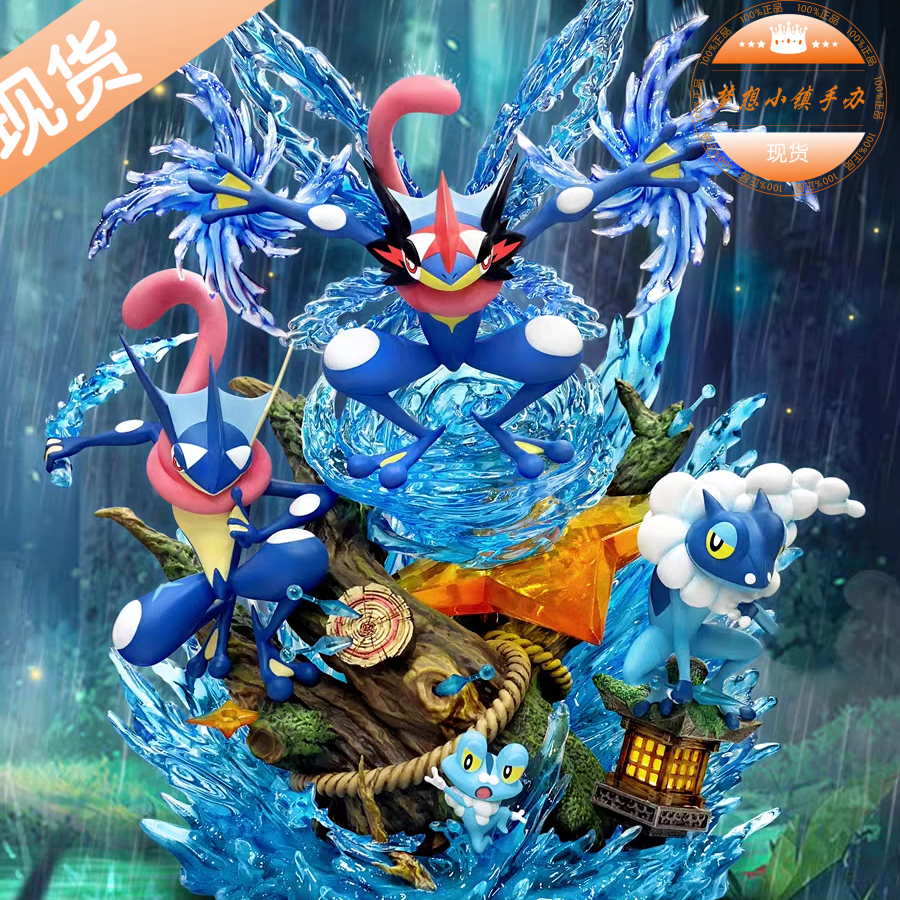 PPAP甲贺忍蛙进化组手办