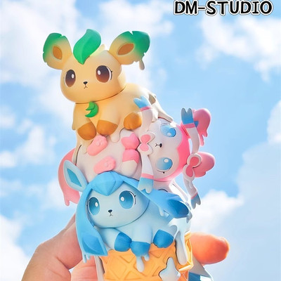 DM 呆萌  仙冰草伊布雪糕 手办GK现货