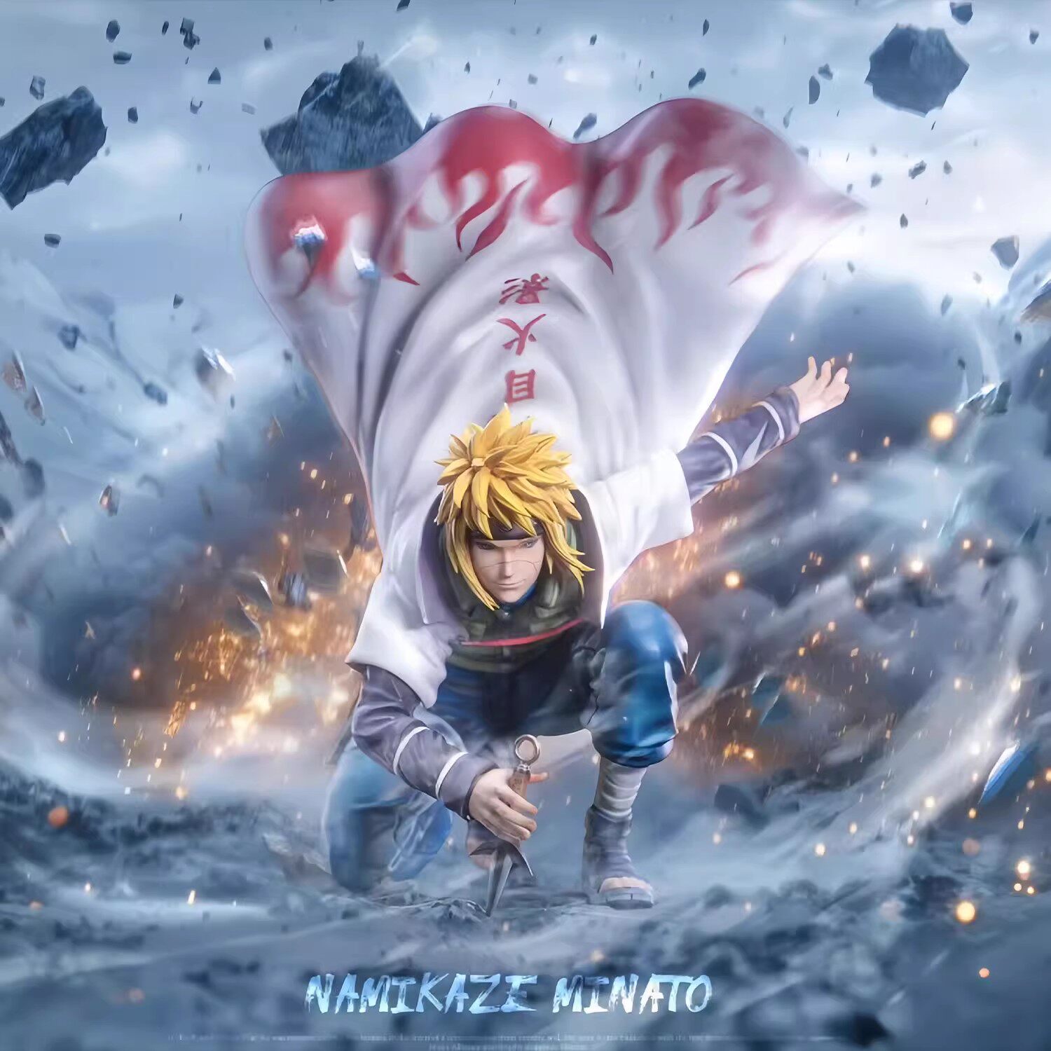 SIGN四代火影波风水门手办