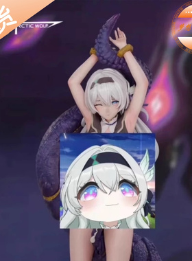 arctic wolf北极狼 流萤手办雕像