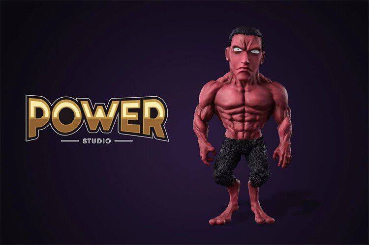 梦想小镇 power wcf全职猎人  三护卫 尤匹 手办雕像