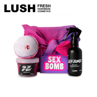 LUSH岚舒官方正品 花香调香水香氛礼物送礼 性感香水礼盒 沐浴啫喱