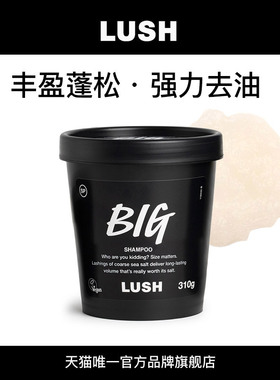 【爆款推荐】LUSH岚舒官方正品 Big丰盈洗发露蓬松控油海盐洗发水