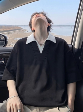 W339高质量夏季短袖灰色黑色P29M到3XL