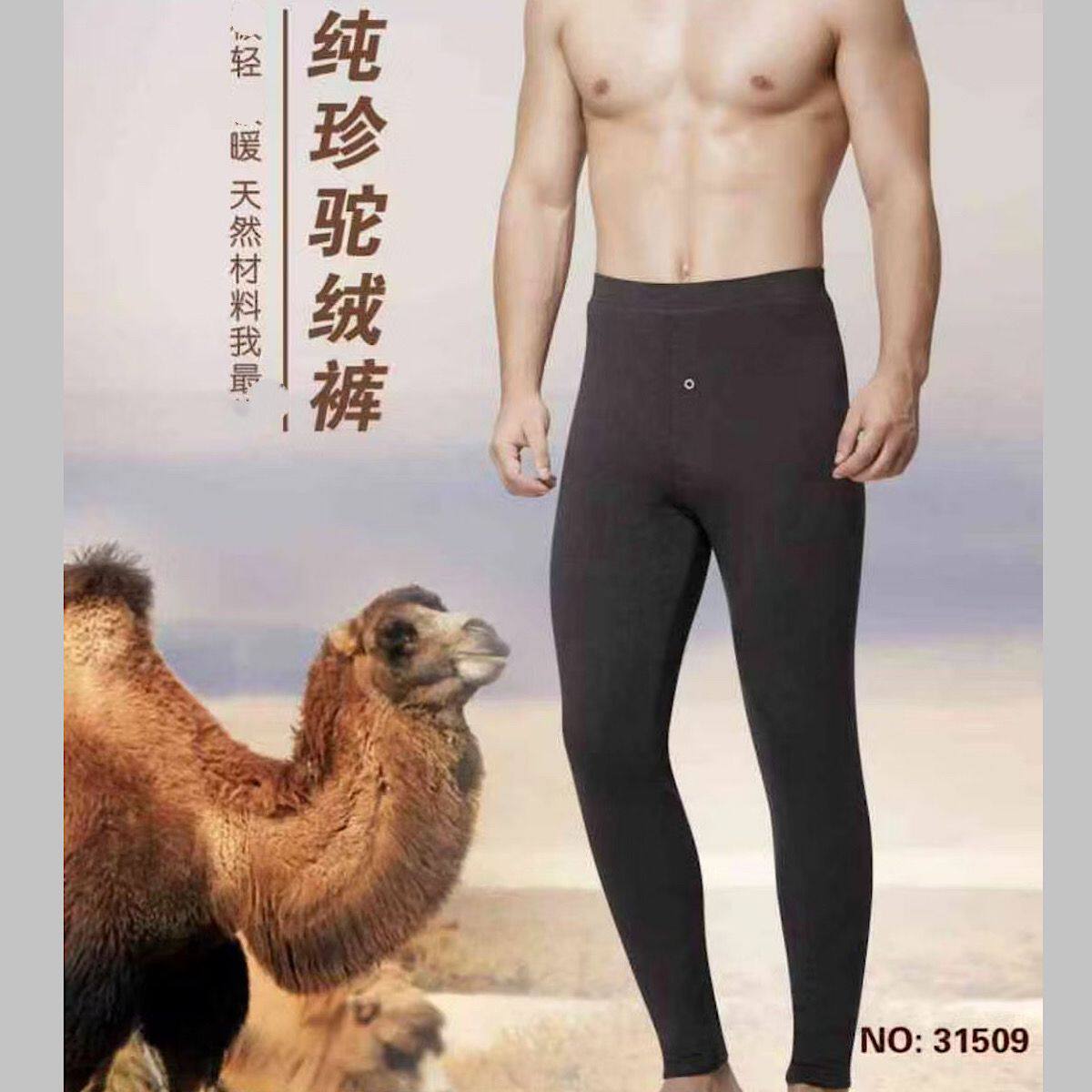 如锦驼绒保暖裤31506-1男中厚加厚过冬棉裤9127高腰加大码31509B
